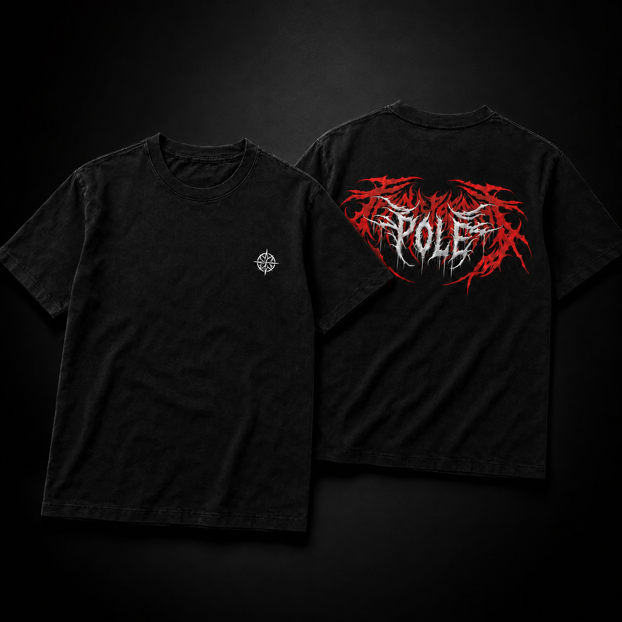 POLE Inferno Tee – Black